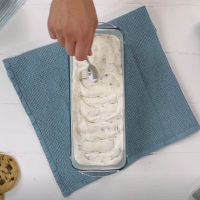 gelato biscotto fatto in casa