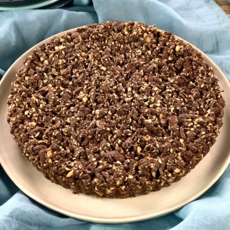 sbriciolata di ricotta e cioccolato