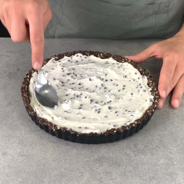 torta sbriciolata ricotta e cioccolato