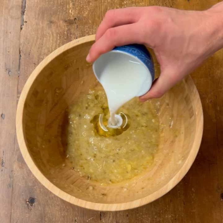 banana bread senza burro