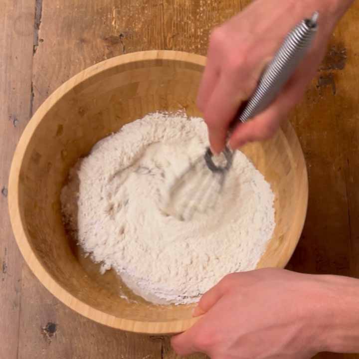 torta con banane mature