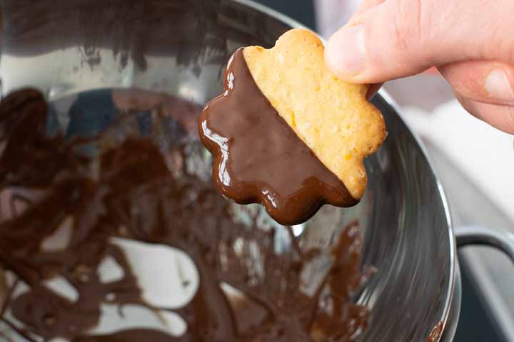 biscotti cioccolato e arancia