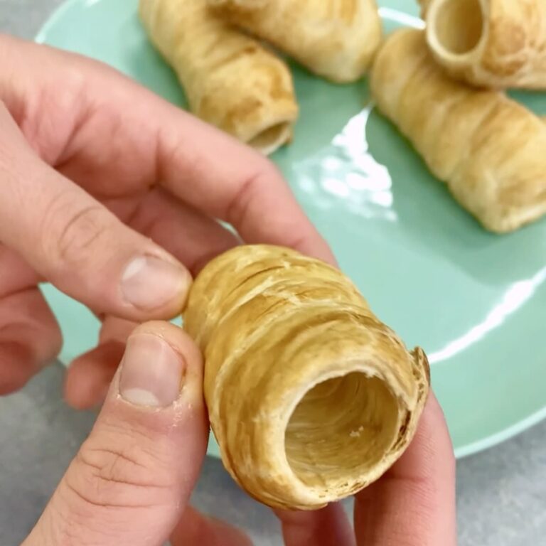 cannoncini con nutella