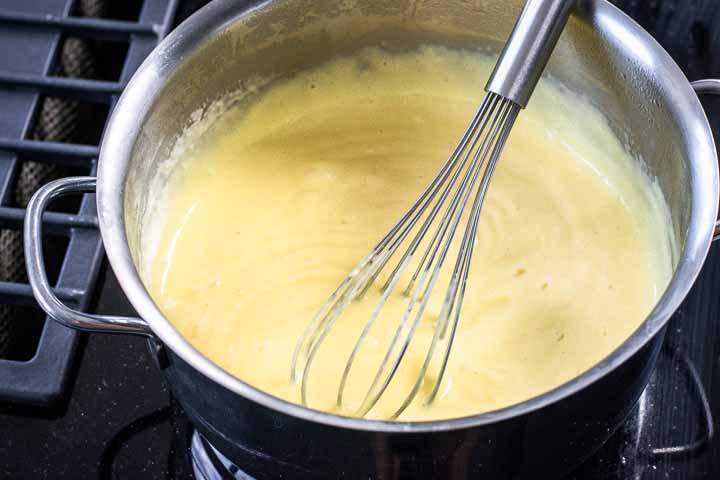 crema pasticcera al cioccolato al latte