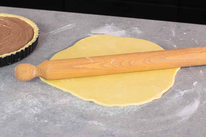 crostata al cioccolato della nonna