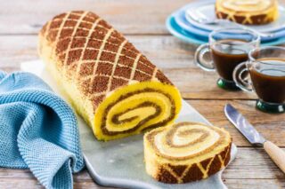 rotolo al tiramisù