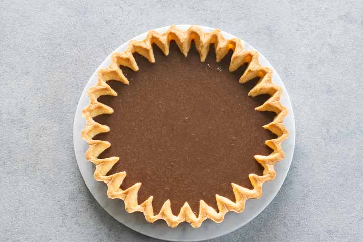 torta al cioccolato e caffè