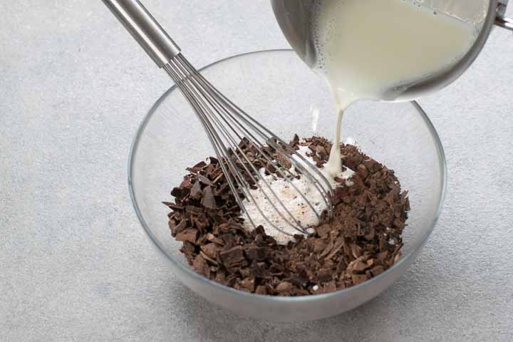 torta caffè e cioccolato