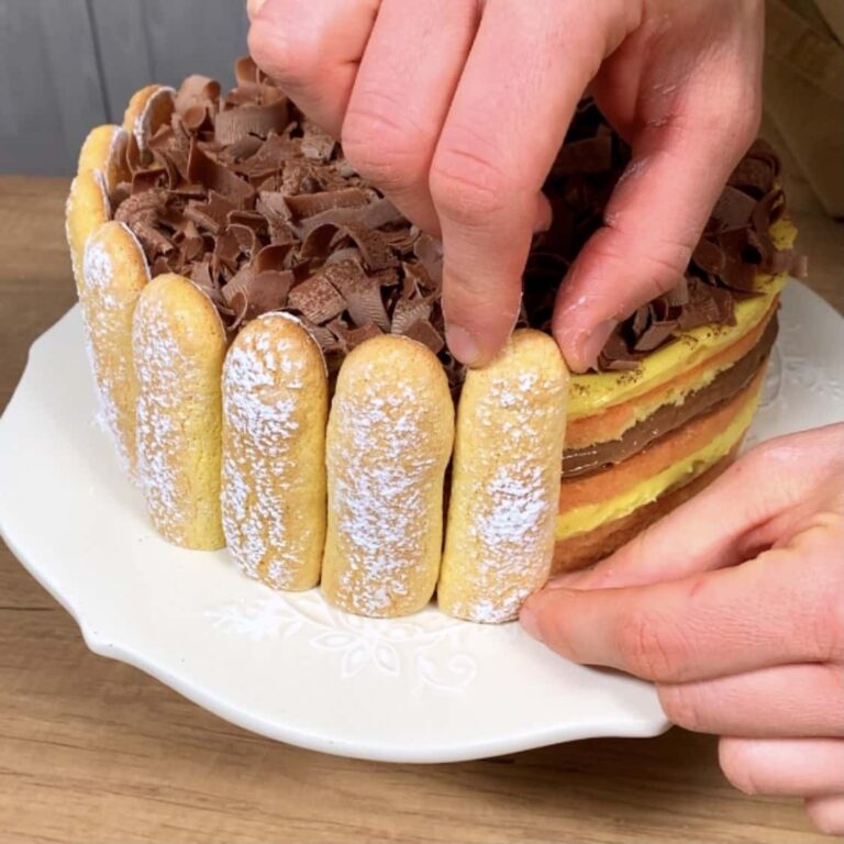 torta charlotte alla zuppa inglese