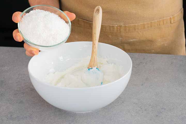 torta ricotta e cocco