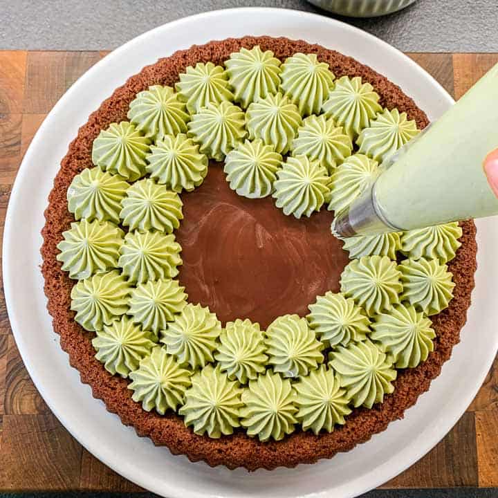 crostata al pistacchio morbida