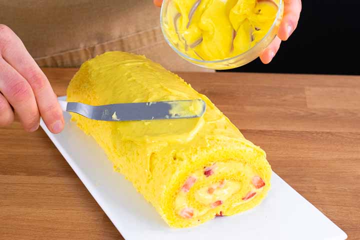 ricetta rotolo mimosa
