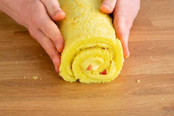rotolo con crema
