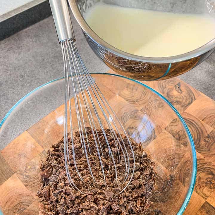 torta furba al pistacchio e cioccolato