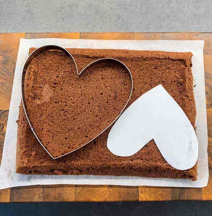 torte a forma di cuore