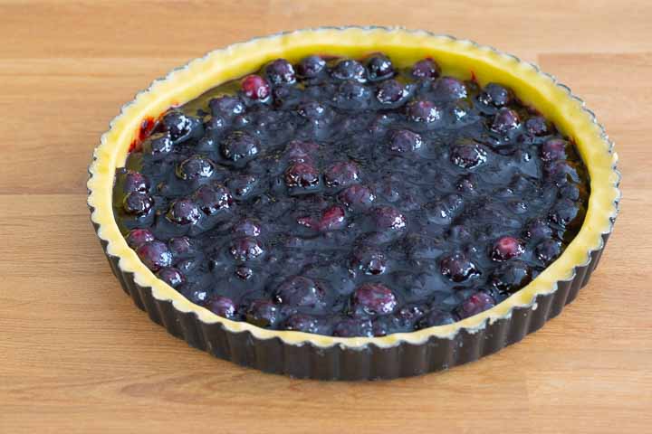 crostata ai mirtilli