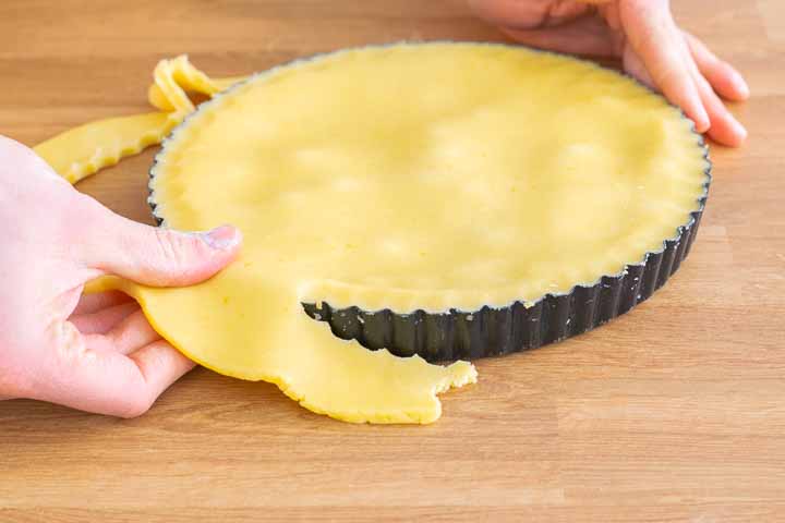 crostata alla marmellata di mirtilli
