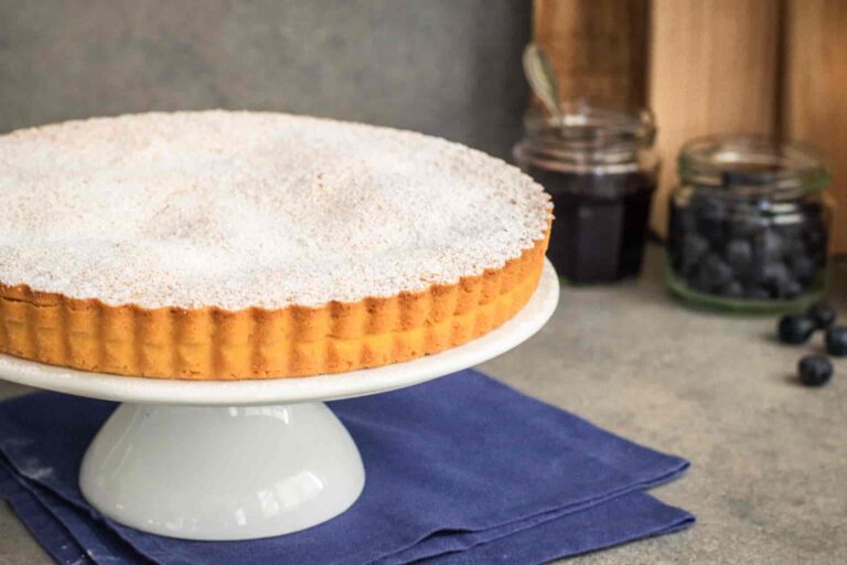 crostata di mirtilli