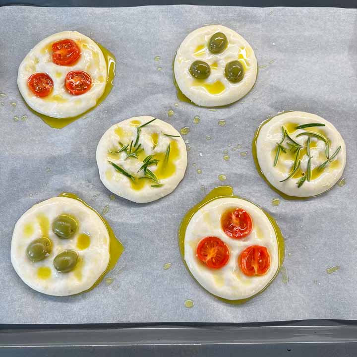 focaccine ricetta