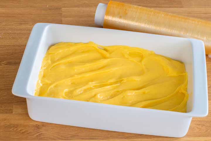 torta al limone con crema