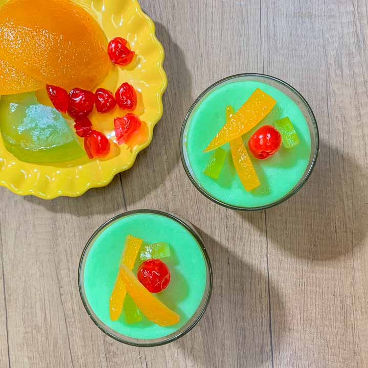 cassata siciliana in bicchiere
