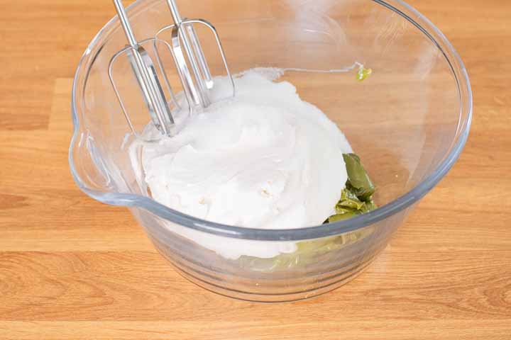 cheesecake con crema di pistacchio