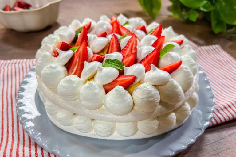 meringata alle fragole
