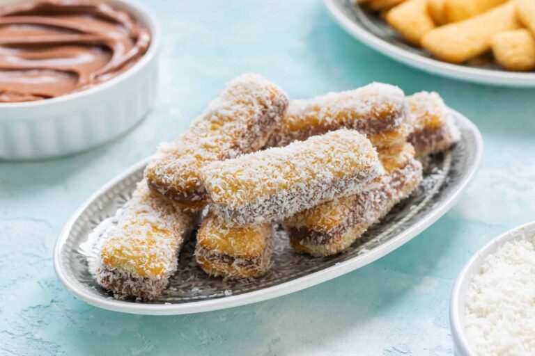 pavesini con nutella e cocco