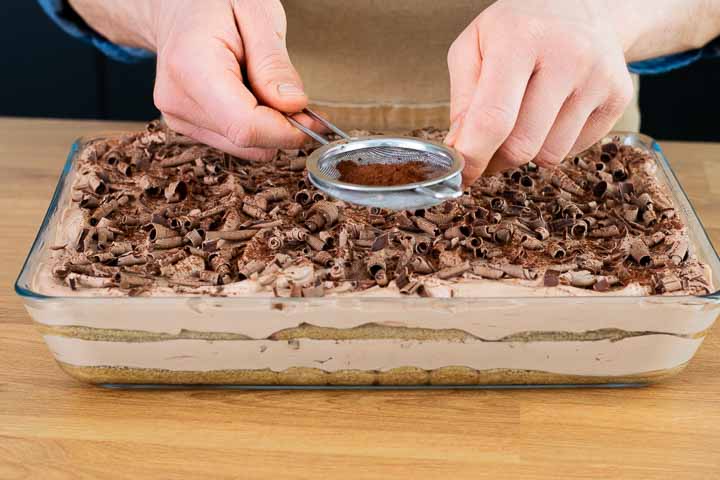 ricetta tiramisù al cioccolato