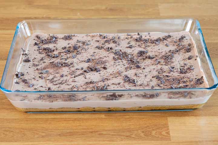 tiramisù con cioccolato