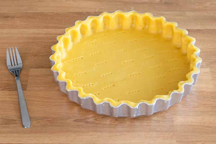crostata frangipane alle pesche