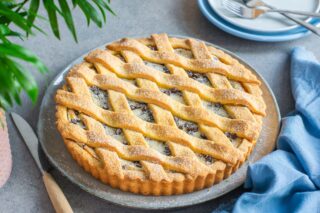 crostata ricotta e cioccolato