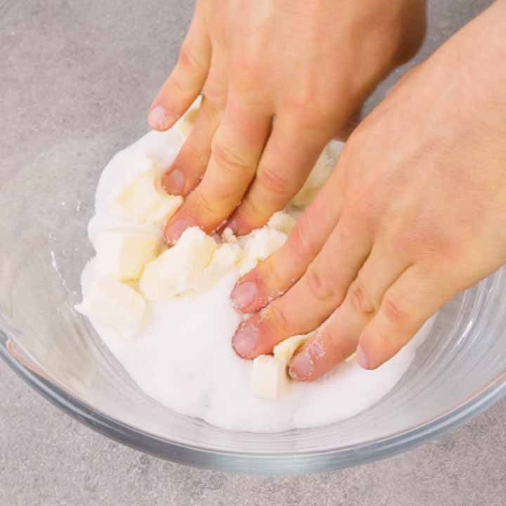 pasta frolla con pistacchio