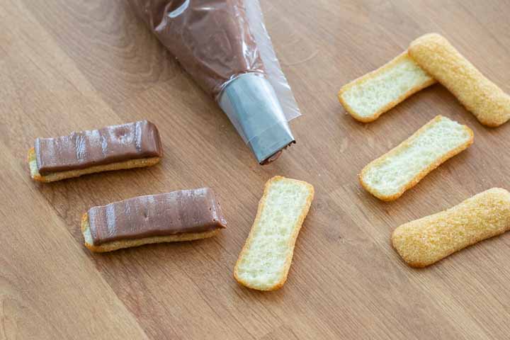 pavesini con mascarpone e nutella