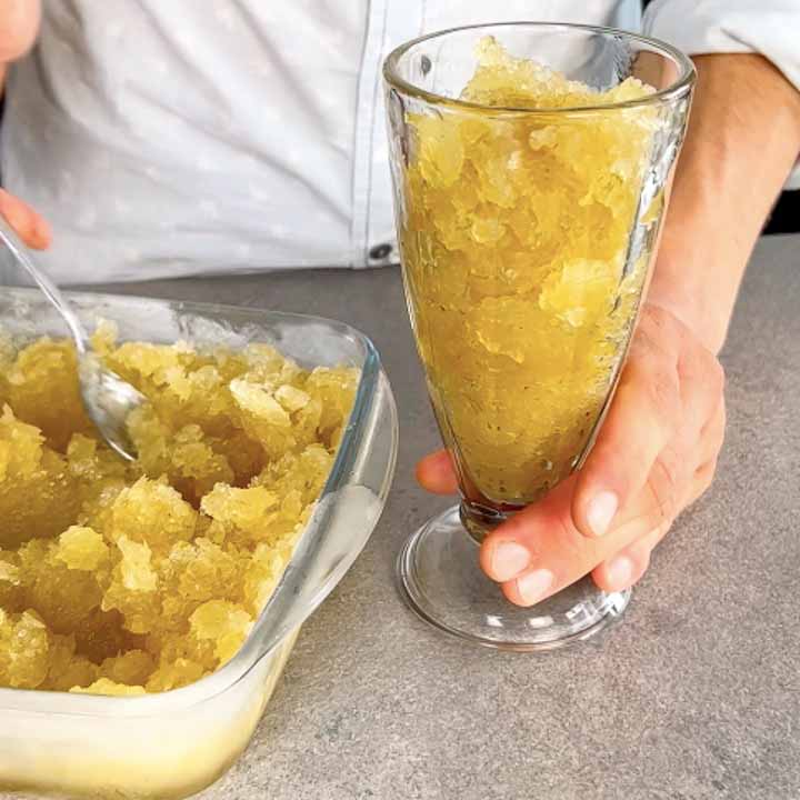ricetta granita al mojito