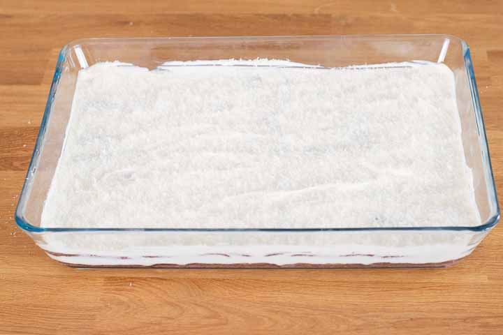 tiramisù al cocco senza uova