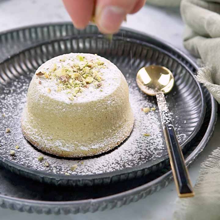 tortino al pistacchio