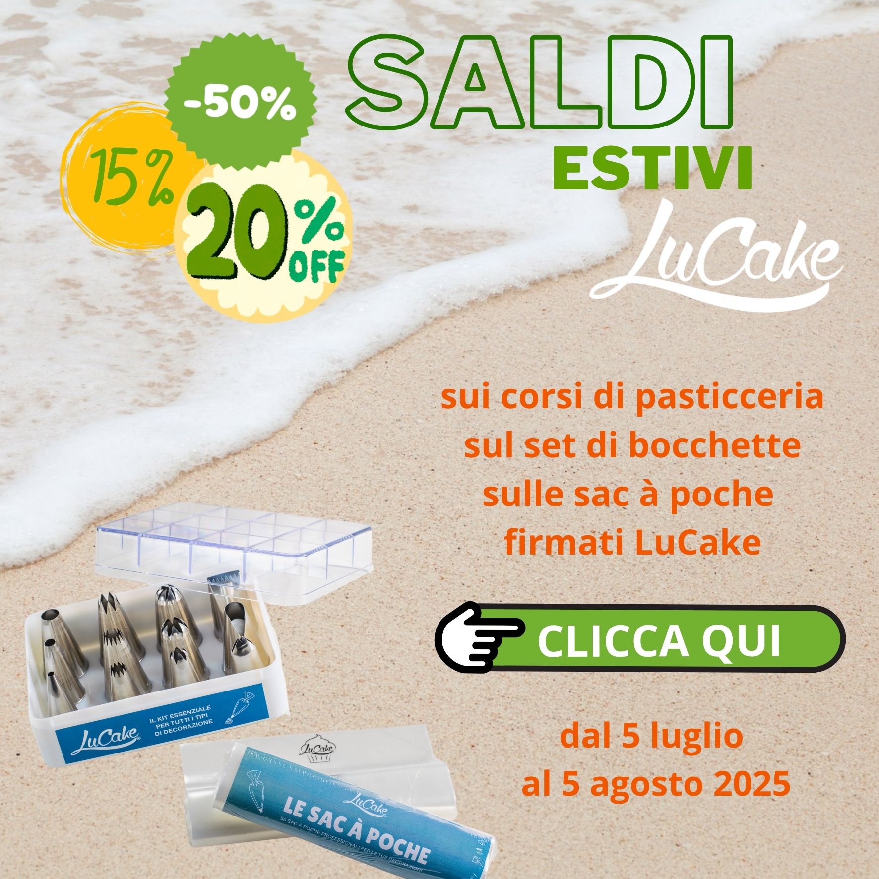 saldi estivi Lucake