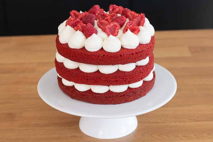 torta americana rossa