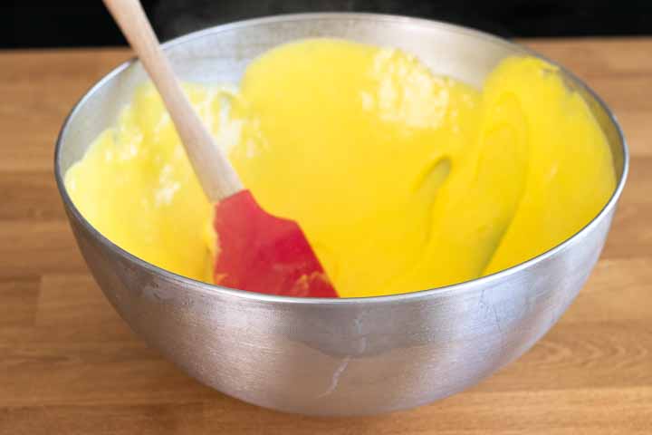 torta con crema al limoncello