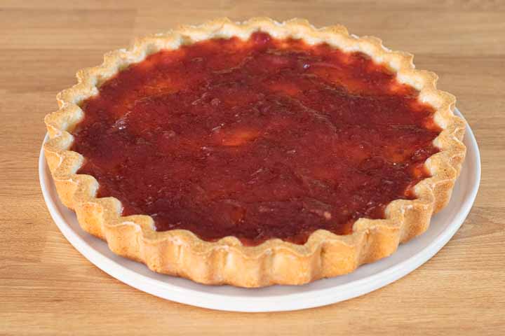 cheesecake ai frutti di bosco cotta