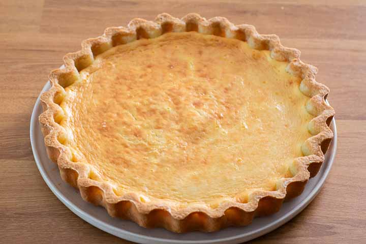 cheesecake cotta al forno