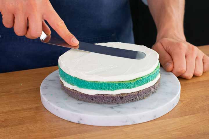 torta multicolor