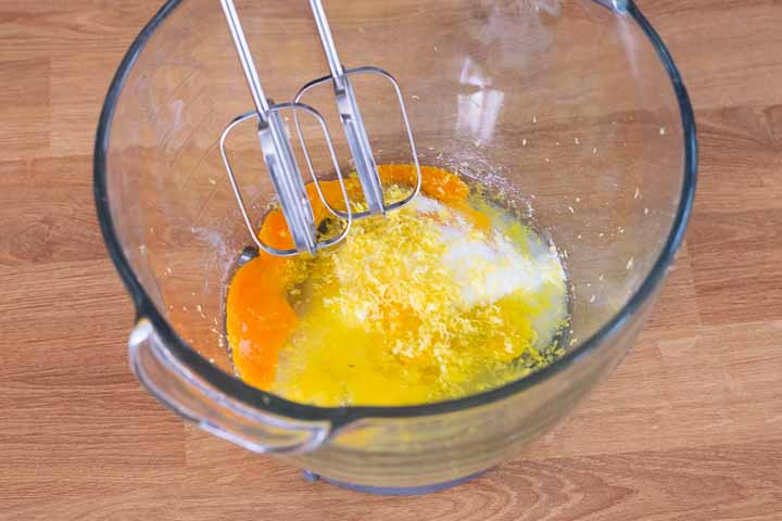 torta soffice con crema