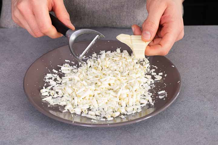 ricetta con cioccolato bianco