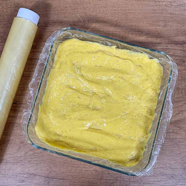 plumcake con crema pasticcera