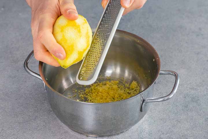 curd al limone