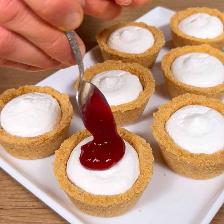 monoporzione cheesecake